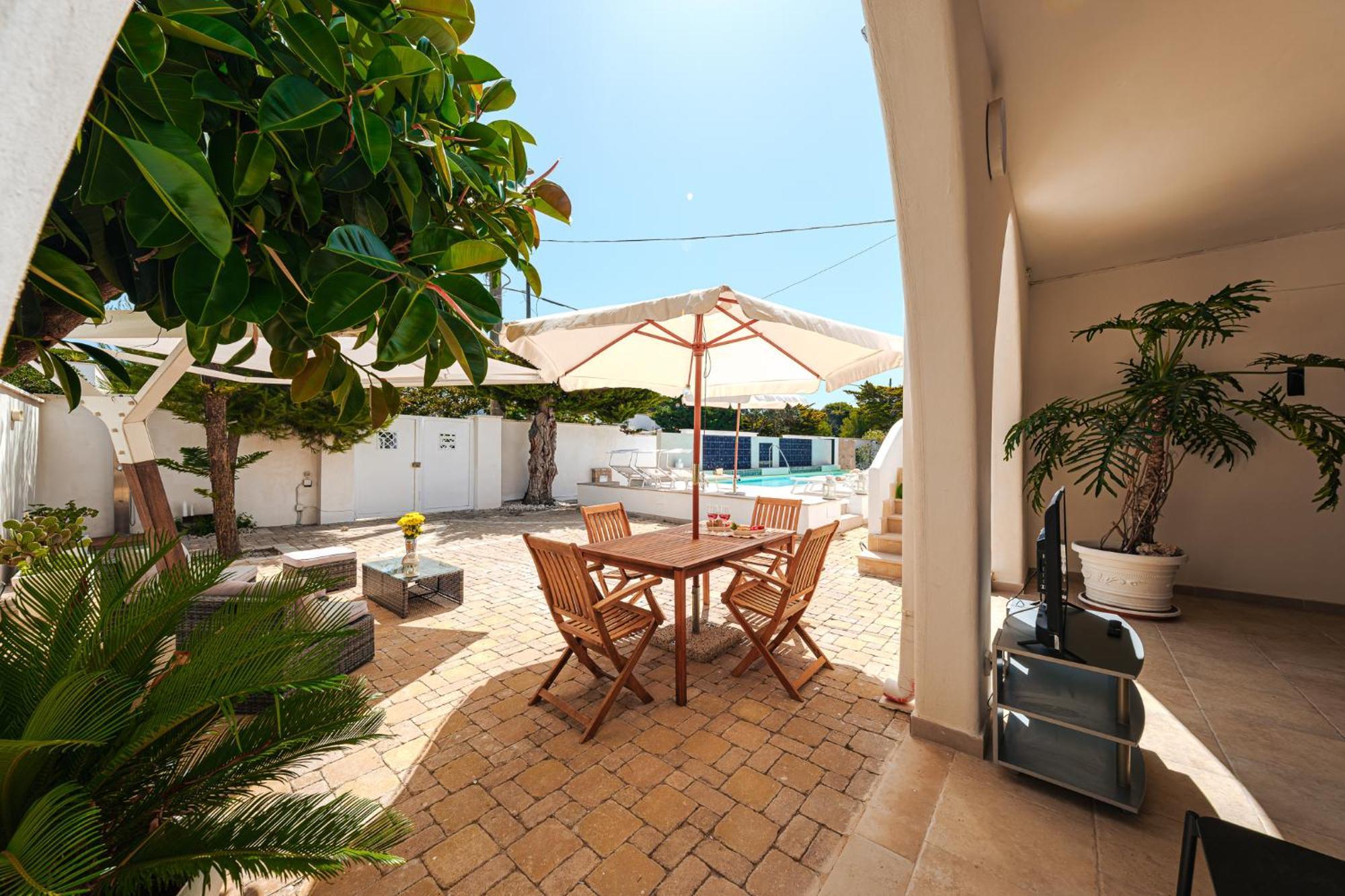 Helloapulia Villa Pool And Beach - 150Mt From The Sea San Foca Bagian luar foto
