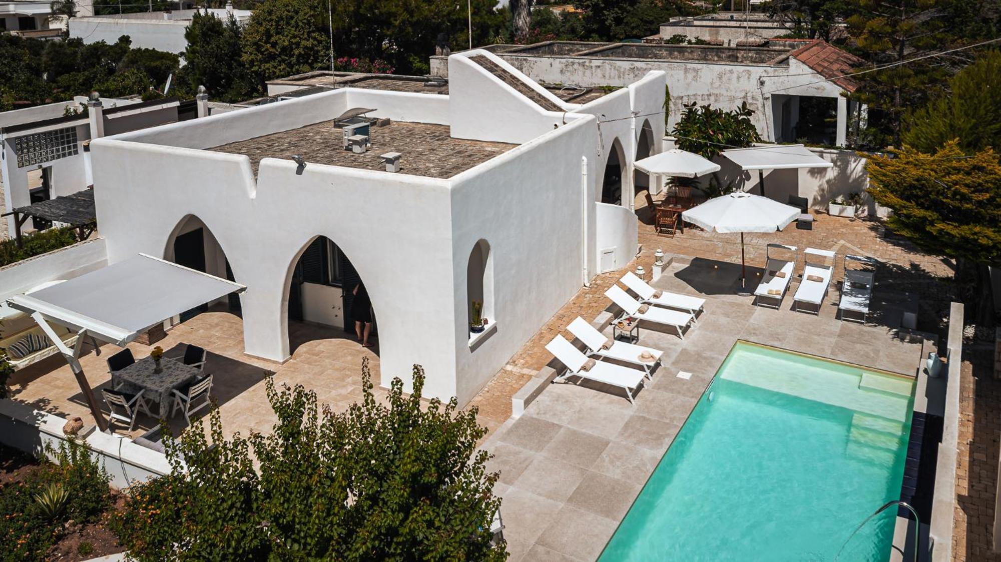 Helloapulia Villa Pool And Beach - 150Mt From The Sea San Foca Bagian luar foto
